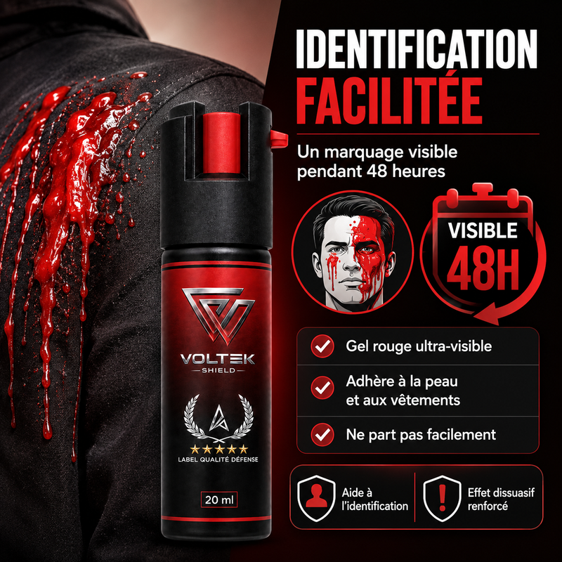 VOLTEK SHIELD — Spray de défense par marquage