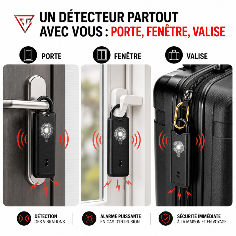 VOLTEK GUARD KIT — Spray de marquage + alarme personnelle