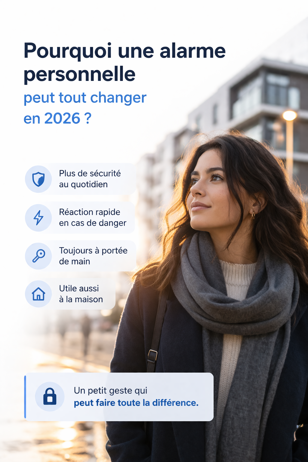 Pourquoi une alarme personnelle peut tout changer en 2026 ?