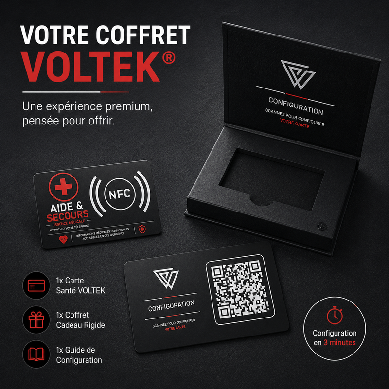 VOLTEK® MEDLINK - La carte qui parle quand vous ne pouvez pas.