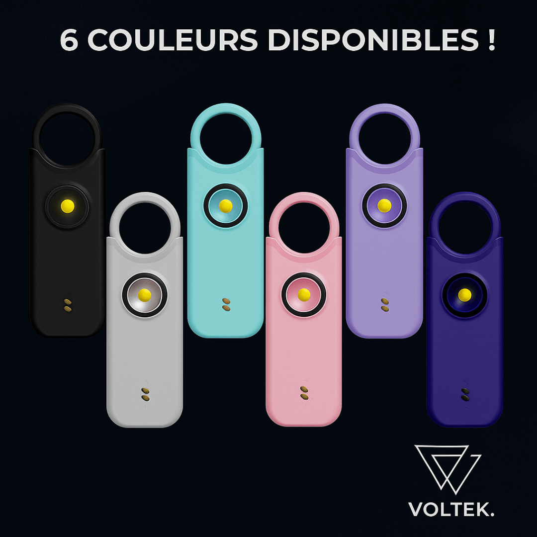 Voltek® LockRing V1 – L’alarme qui hurle pour vous défendre