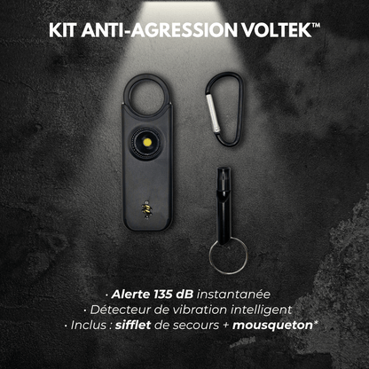 Voltek® LockRing V1 – L’alarme qui hurle pour vous défendre