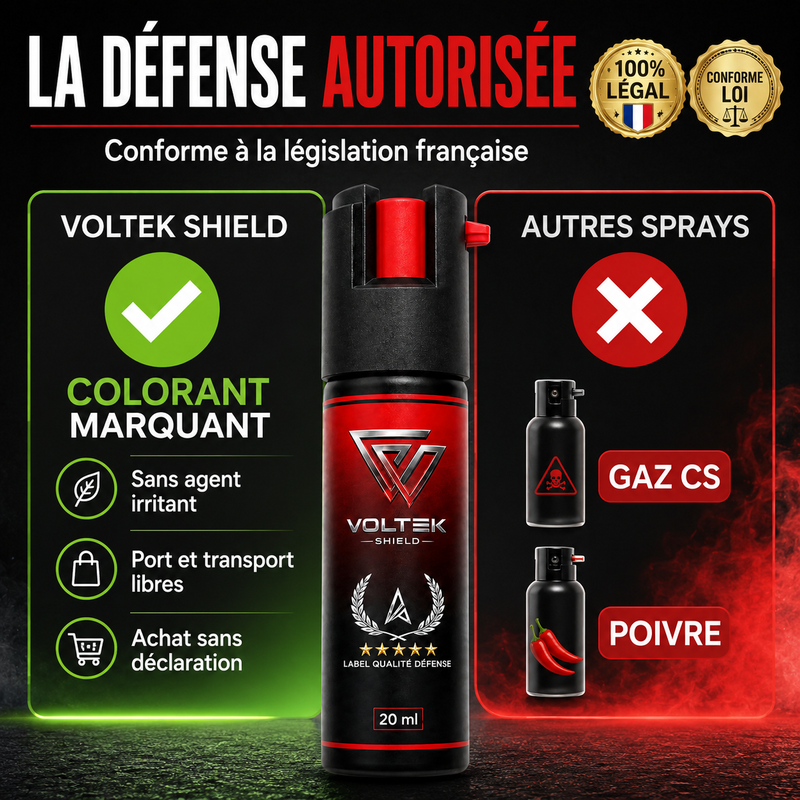 VOLTEK DUO KIT — Lot de 2 sprays de marquage