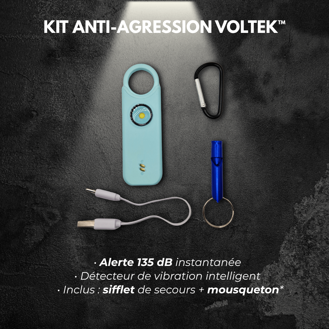 Voltek® LockRing V1 – L’alarme qui hurle pour vous défendre