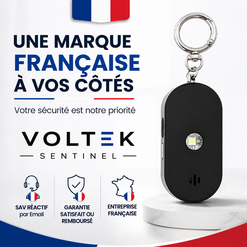 VOLTEK® SENTINEL — Alarme SOS · GPS · Appel & SMS Automatique