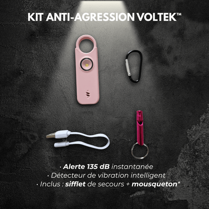 Voltek® LockRing V1 – L’alarme qui hurle pour vous défendre