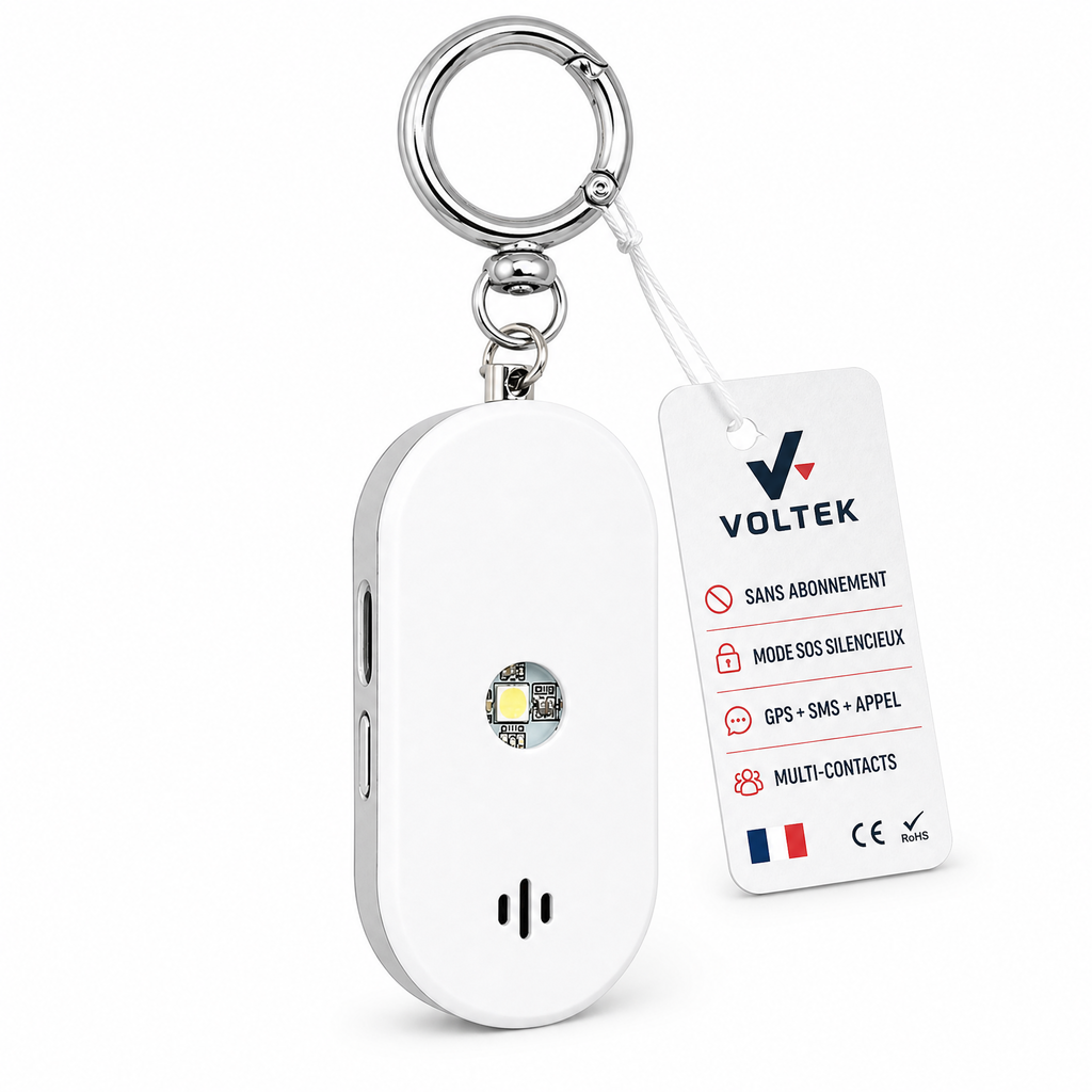 VOLTEK® SENTINEL — Alarme SOS · GPS · Appel & SMS Automatique