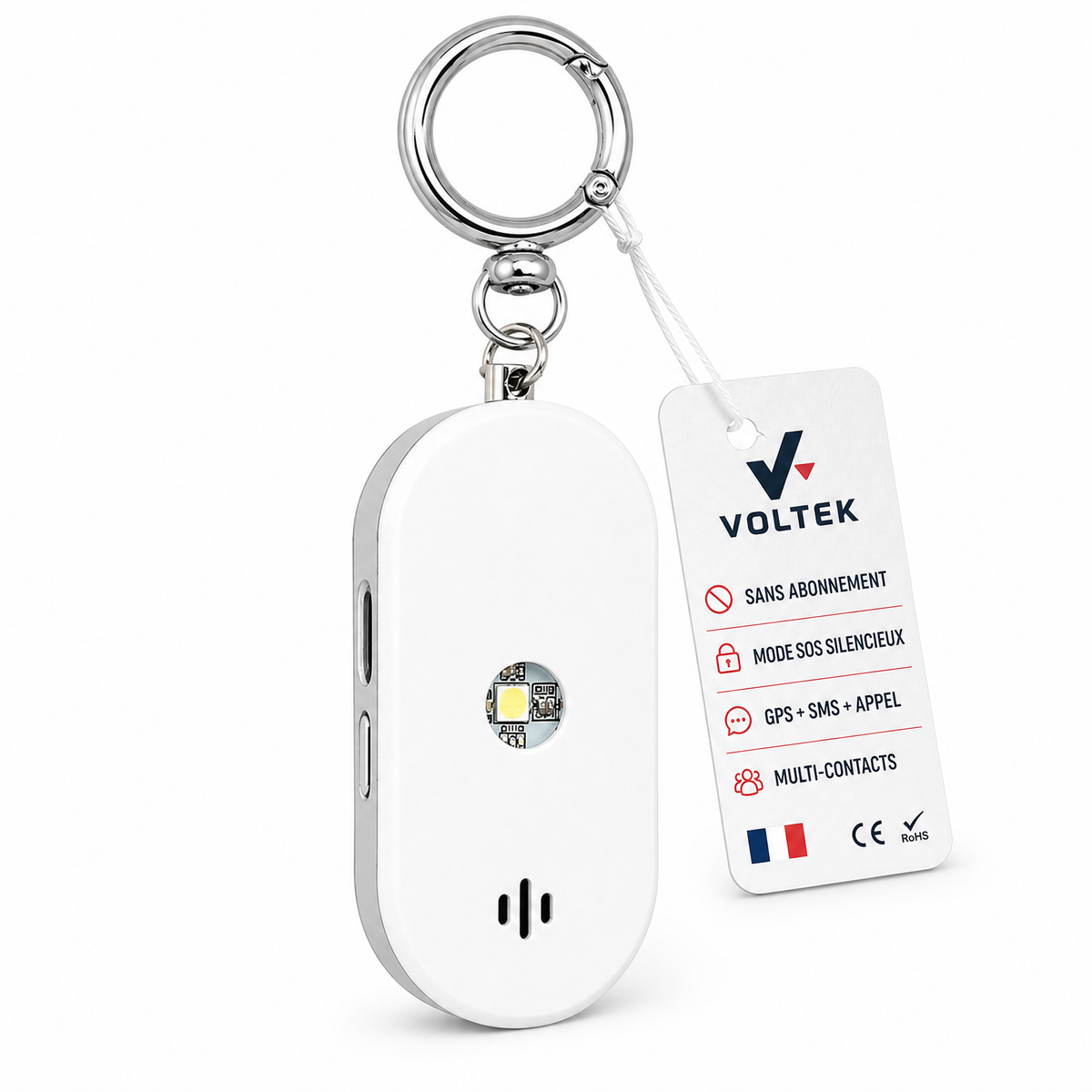 VOLTEK® SENTINEL — Alarme SOS · GPS · Appel & SMS Automatique
